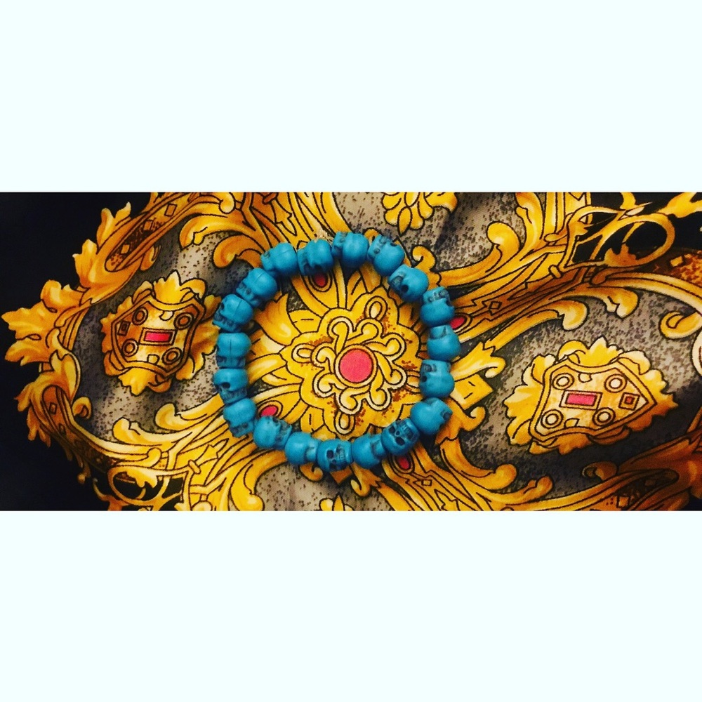 Skull Bracelet (Handmade)